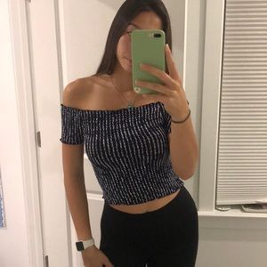 Off the shoulder top